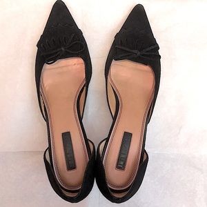 UNISA Black Suede Shoes